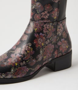 TELLI2 IL BLACK FLORAL SMOOTH STRETCH SMOOTH