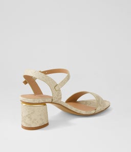 HEYYO IL BEIGE SNAKE METALLIC SMOOTH