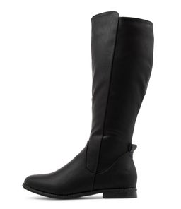 Faraday Black Knee High Boots Faraday Black Knee High Boots