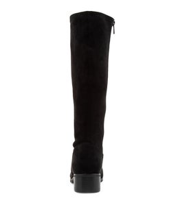TENNER IL BLACK STRETCH MICROSUEDE