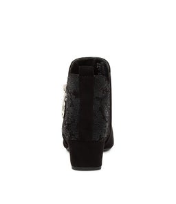 HESTA IL BLACK MICROSUEDE