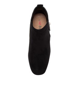 HESTA IL BLACK MICROSUEDE