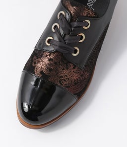 HANNIE IL BLACK BRONZE PAISLEY MULTI