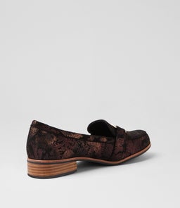 HISHO IL BRONZE PRINT MICROSUEDE