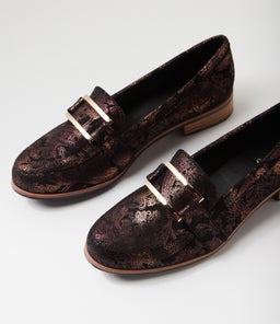 HISHO IL BRONZE PRINT MICROSUEDE