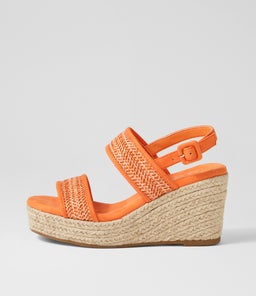 KASHENI IL ORANGE SYN RAFFIA