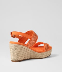 KASHENI IL ORANGE SYN RAFFIA