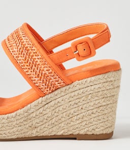 KASHENI IL ORANGE SYN RAFFIA