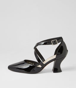 VILLEM IL BLACK PATENT PU