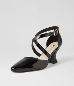 VILLEM IL BLACK PATENT PU
