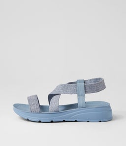 DIRK IL DENIM DENIM SOLE SYN RAFFIA
