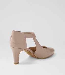 INORI W IL TAUPE PATENT PU
