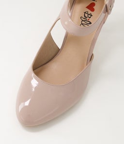 INORI W IL TAUPE PATENT PU