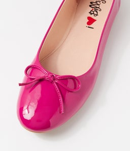 KLARA IL MAGENTA PATENT PU