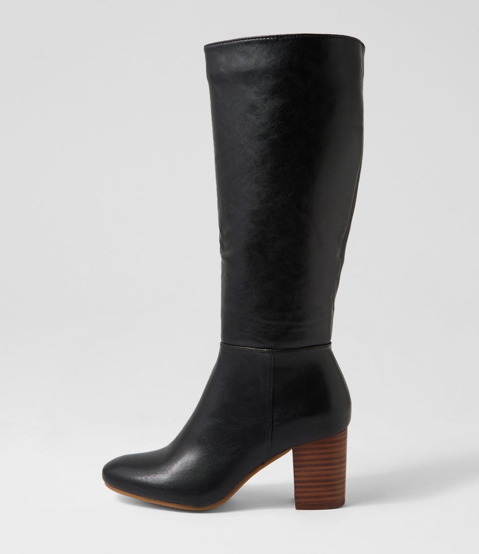 Malanda W Black Knee High Boots Malanda W Black Knee High Boots