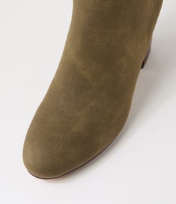 MALANDA W IL OLIVE NUBUCK PU