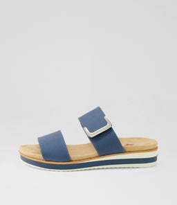 MOLKA IL DK BLUE NUBUCK PU