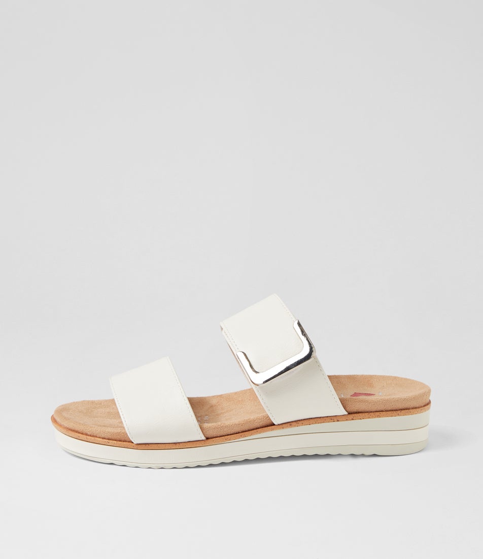 Molka White Sandals