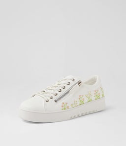 LAVISH IL WHITE FLORAL SMOOTH
