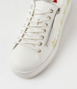 LAVISH IL WHITE FLORAL SMOOTH