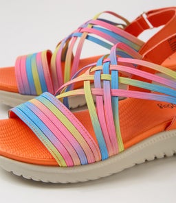 EMELIA IL ORANGE RAINBOW MULTI SMOOTH ELASTIC