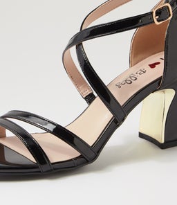 OTTINE IL BLACK PATENT PU
