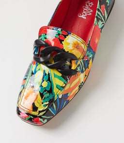 BROSKIE IL BLACK TULIP BLACK PATENT PU