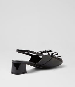 CHERUB IL BLACK PATENT PU