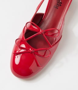 CHERUB IL RED PATENT PU
