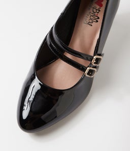 ISOLA W IL BLACK PATENT PU