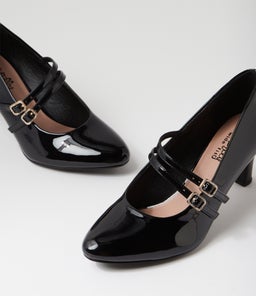 ISOLA W IL BLACK PATENT PU
