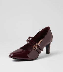 ISOLA W IL BURGUNDY PATENT PU