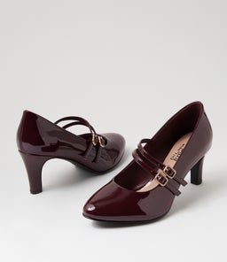 ISOLA W IL BURGUNDY PATENT PU