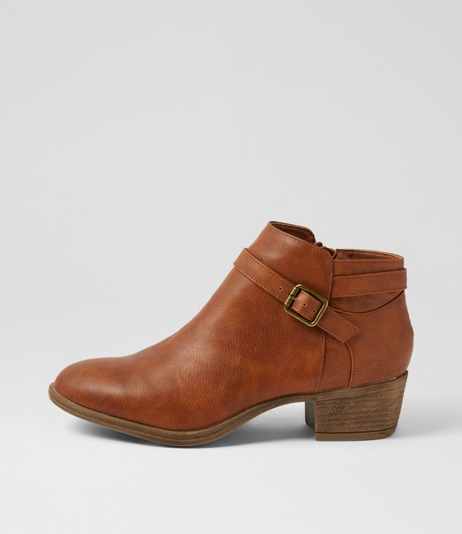 Altoner Cognac Ankle Boots Altoner Cognac Ankle Boots
