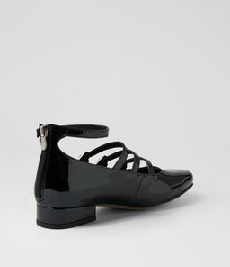BOSINE IL BLACK PATENT PU