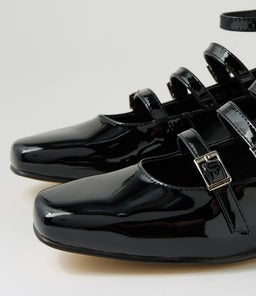BOSINE IL BLACK PATENT PU
