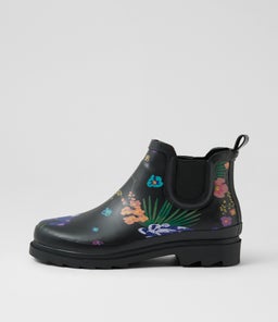 BAIA IL BLACK FLOWER GUMBOOT