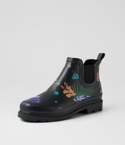BAIA IL BLACK FLOWER GUMBOOT
