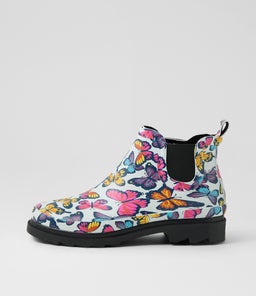 BAIA IL WHITE BUTTERFLY GUMBOOT