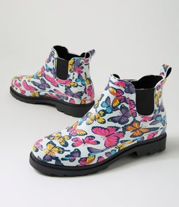 BAIA IL WHITE BUTTERFLY GUMBOOT