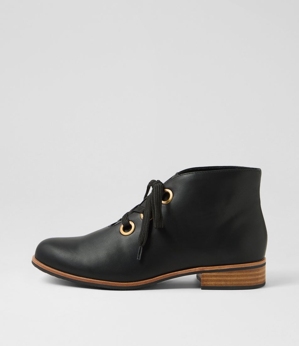 Hissel Black Ankle Boots Hissel Black Ankle Boots
