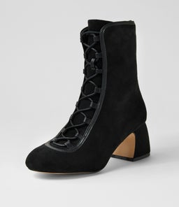 PIMMIE IL BLACK BLACK MICROSUEDE SMOOTH