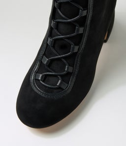 PIMMIE IL BLACK BLACK MICROSUEDE SMOOTH