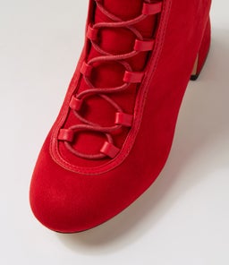 PIMMIE IL RED RED MICROSUEDE SMOOTH