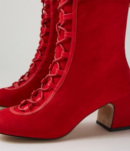PIMMIE IL RED RED MICROSUEDE SMOOTH