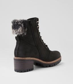 WILKERN IL BLACK NUBUCK PU