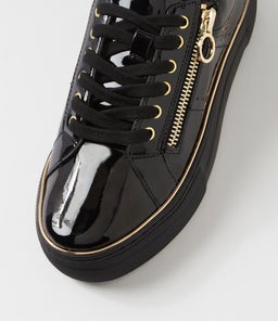 SKILLEX IL BLACK PATENT PU