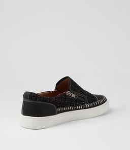 TONKI IL BLACK BLACK TWEED SMOOTH FABRIC