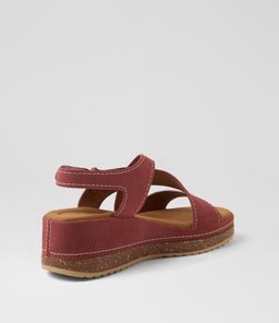 KOOSHIE IL CHERRY NUBUCK PU