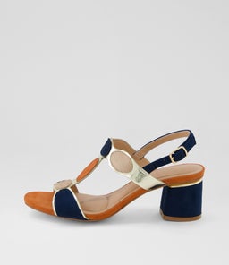 HAYTON IL NAVY MULTI MICROSUEDE
